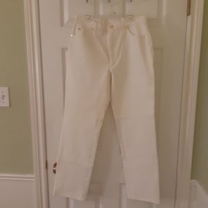 Escada White Pants